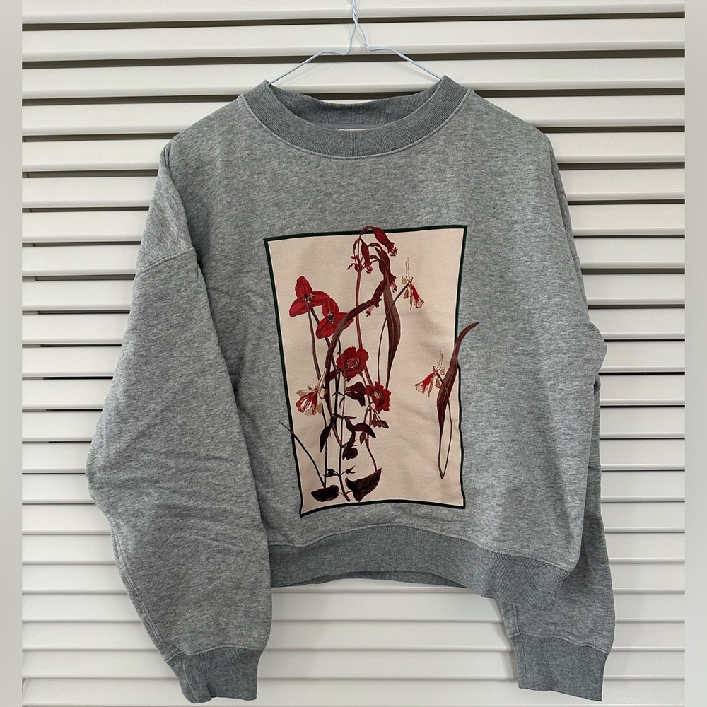 Aritzia Little Moon Heather Gray Sweatshirt